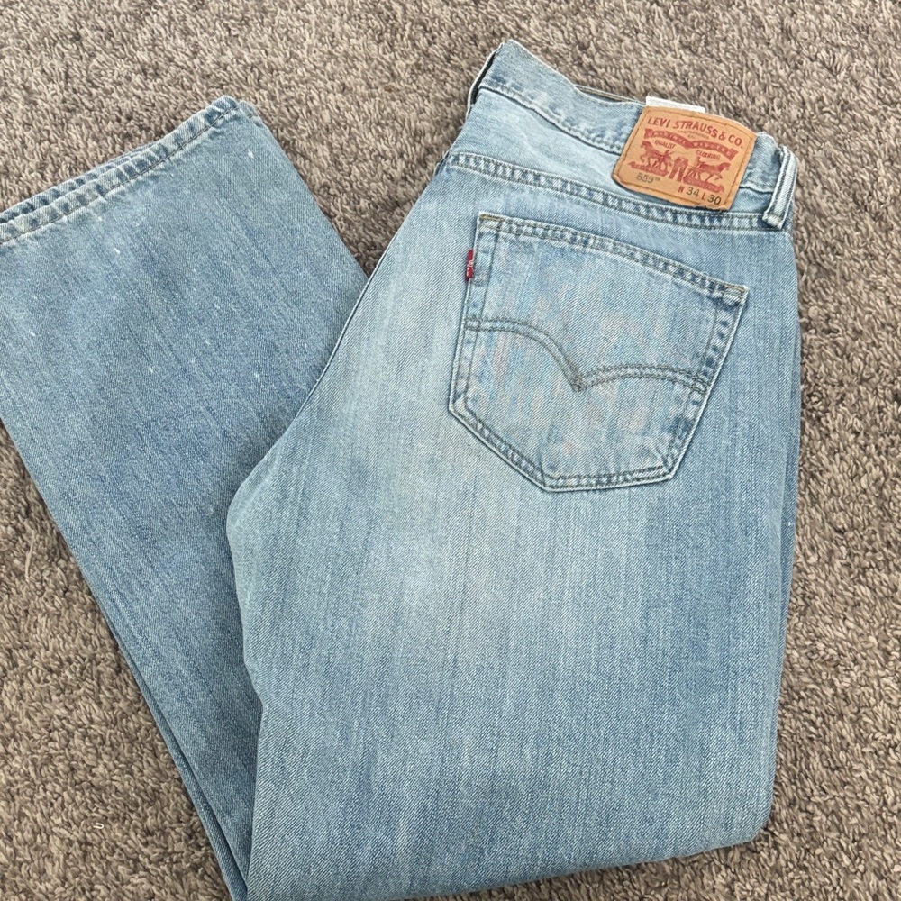 Levi's Classic Straight Men's Jeans in Light Blue